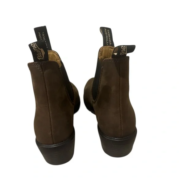 Blundstone Brown 1673 Chelsea Boots with Elastic Panels - Picture 2 of 7